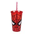 Spider-Man Face 16 oz. Plastic Travel Cup